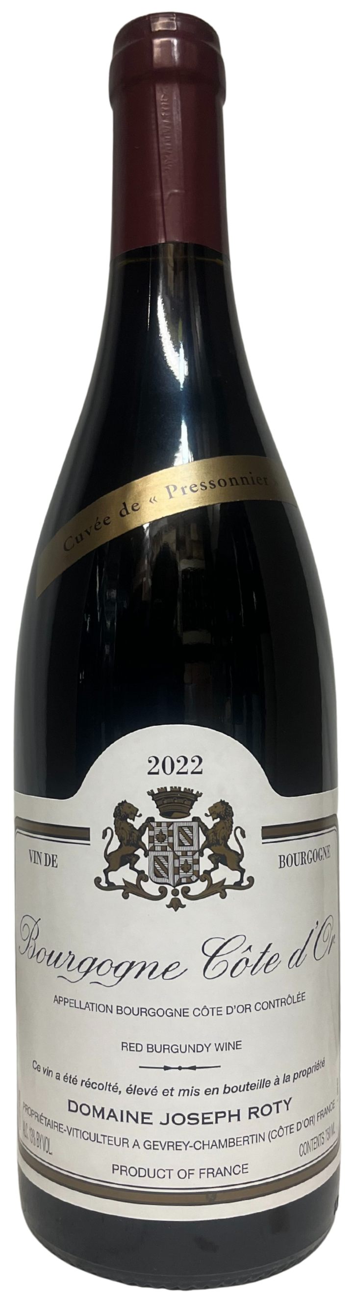 2022 Joseph Roty Bourgogne Cuvee de Pressonnier Rouge