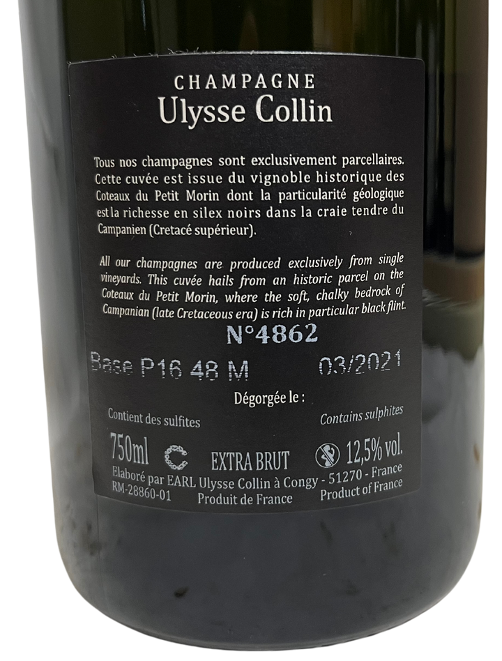 2016 Ulysse Collin Les Pierrieres Blanc de Blanc Extra Brut Champagne (2016, 48-Month)