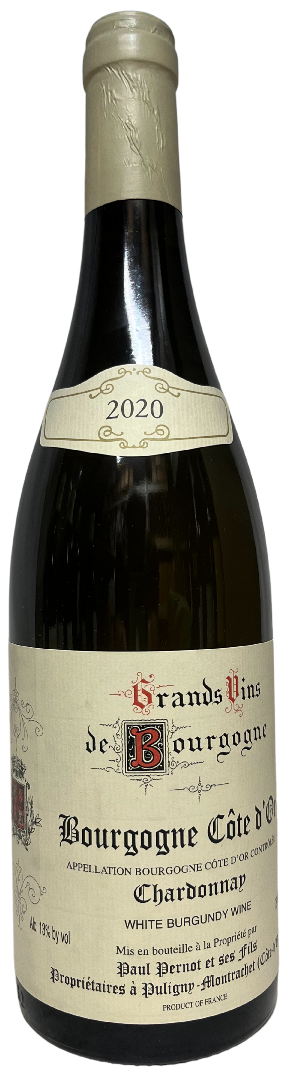 2020 Paul Pernot Bourgogne Cote D'Or Chardonnay
