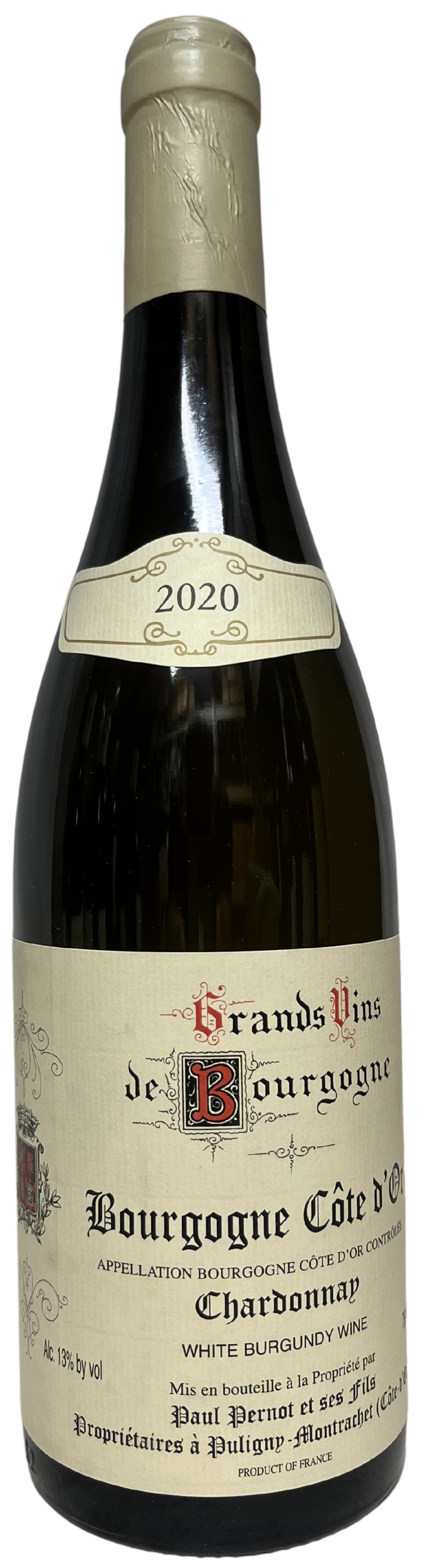 2020 Paul Pernot Bourgogne Cote D'Or Chardonnay