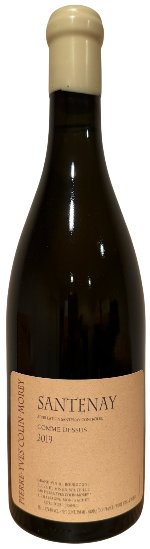 2019 Pierre Yves Colin-Morey Santenay Comme Dessus