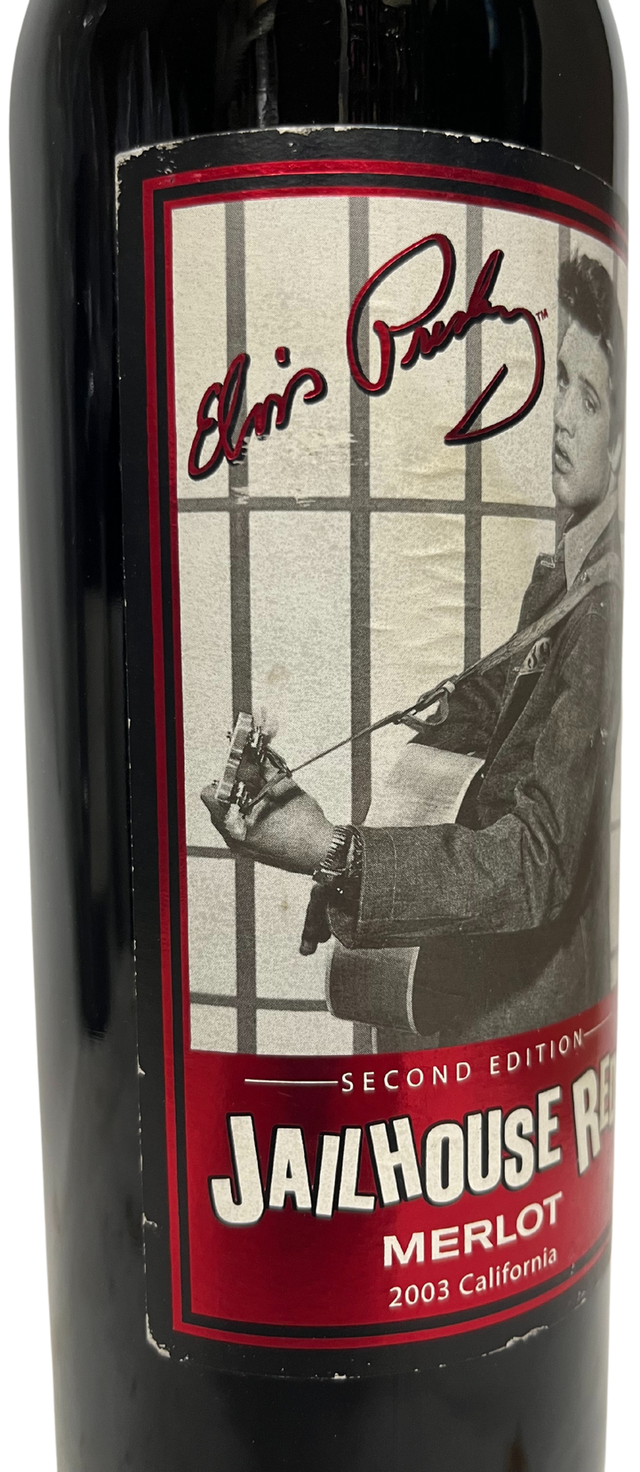 2003 Graceland Cellars Elvis Presley Jailhouse Red Merlot 2nd Edition - Scratch and  Dent