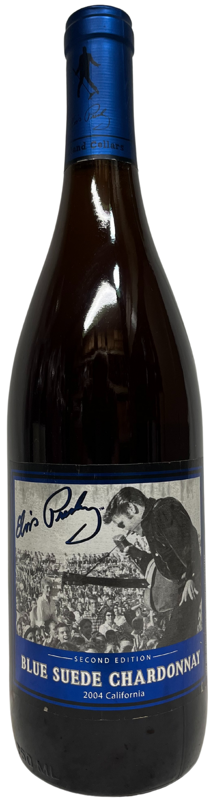 2004 Graceland Cellars Elvis Presley Blue Suede Chardonnay 2nd Edition - Scratch and  Dent