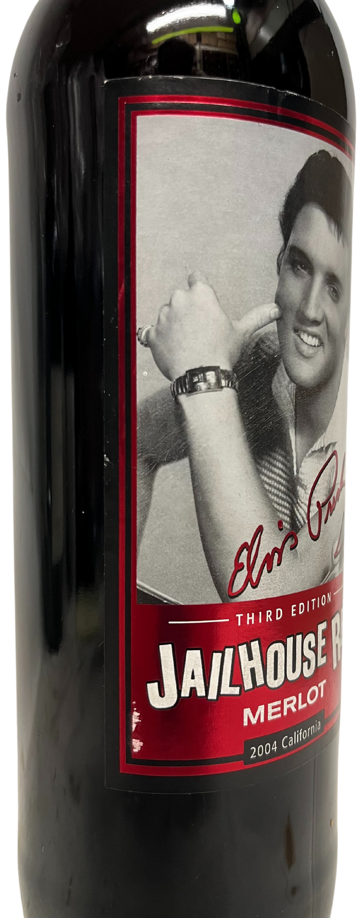2004 Graceland Cellars Elvis Presley Jailhouse Red Merlot 3rd Edition