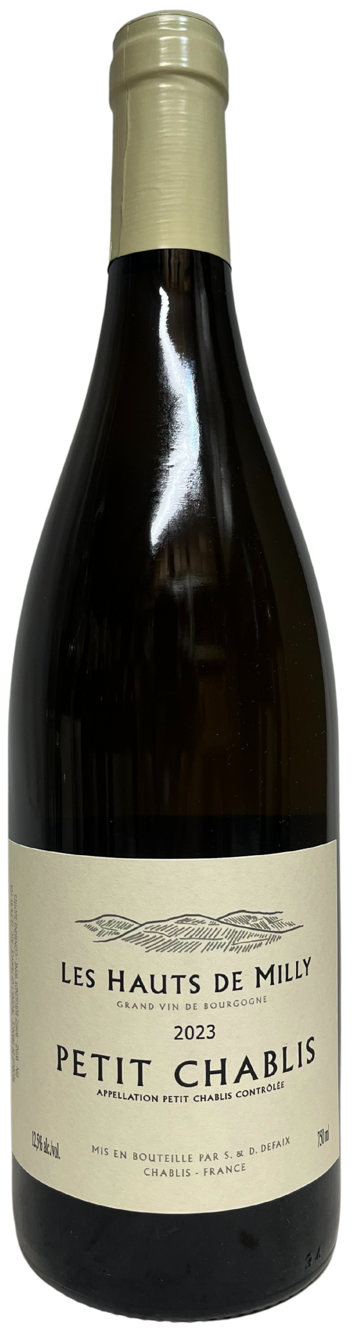 2023 Les Hauts de Milly Petit Chablis