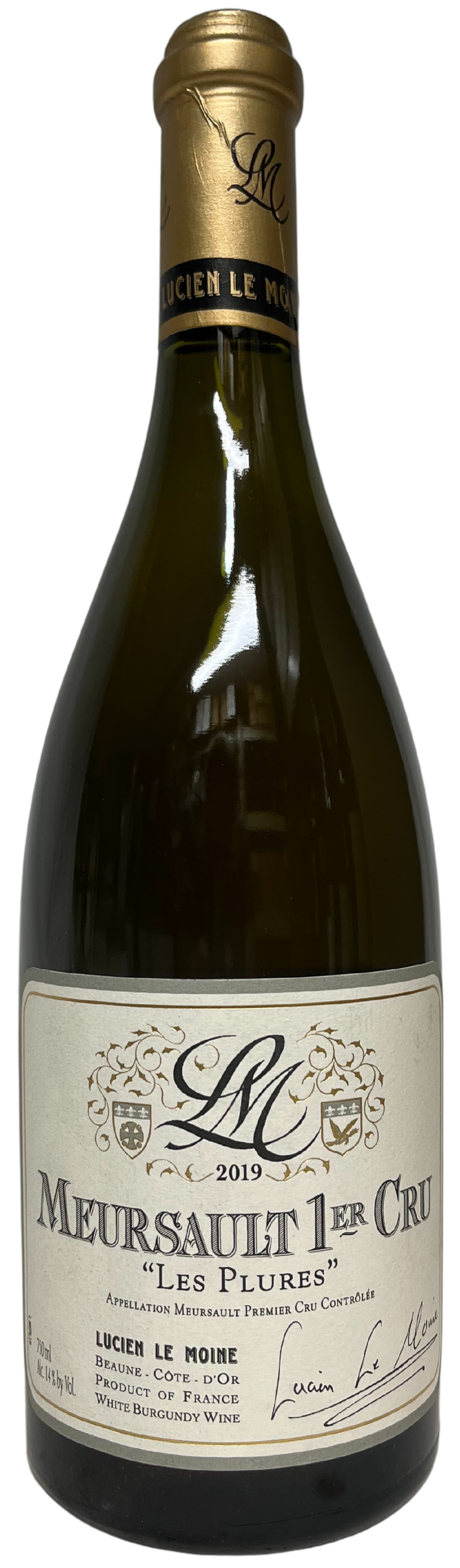 2019 Lucien Le Moine Meursault les Plures