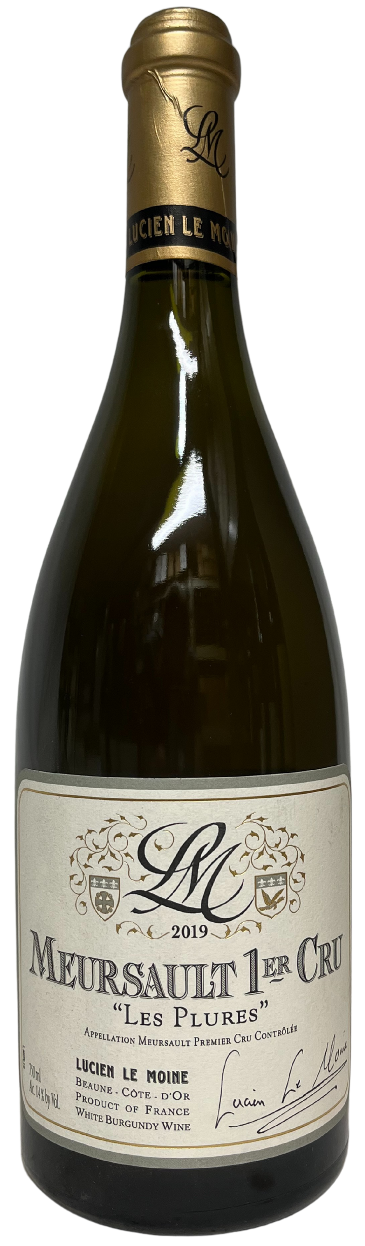 2019 Lucien Le Moine Meursault les Plures