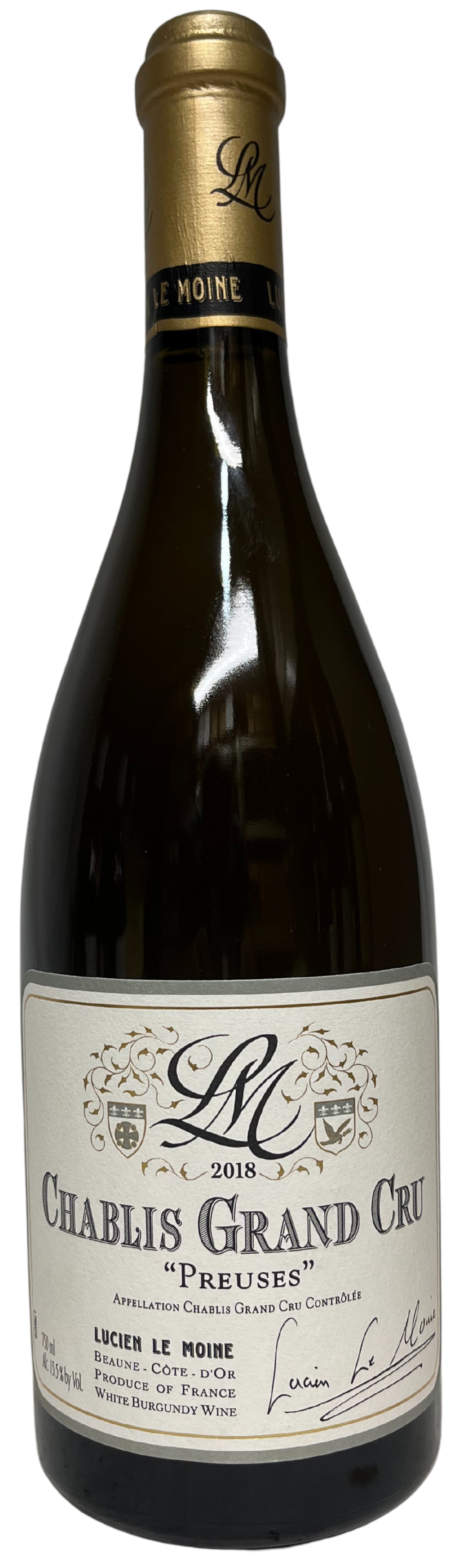 2018 Lucien Le Moine Chablis les Preuses