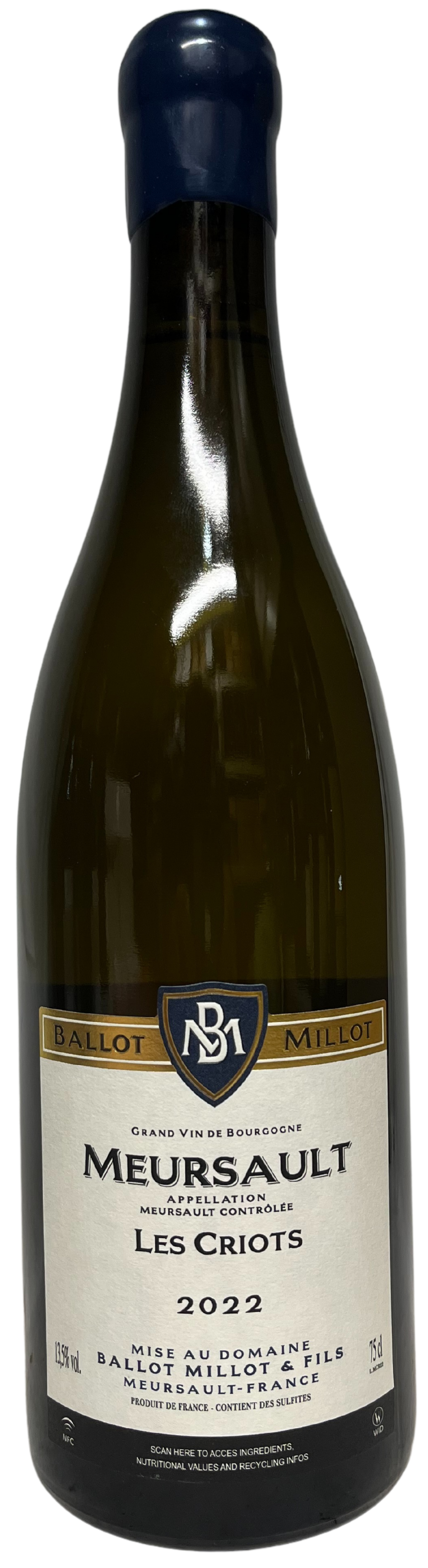2022 Ballot-Millot et Fils Meursault les Criots