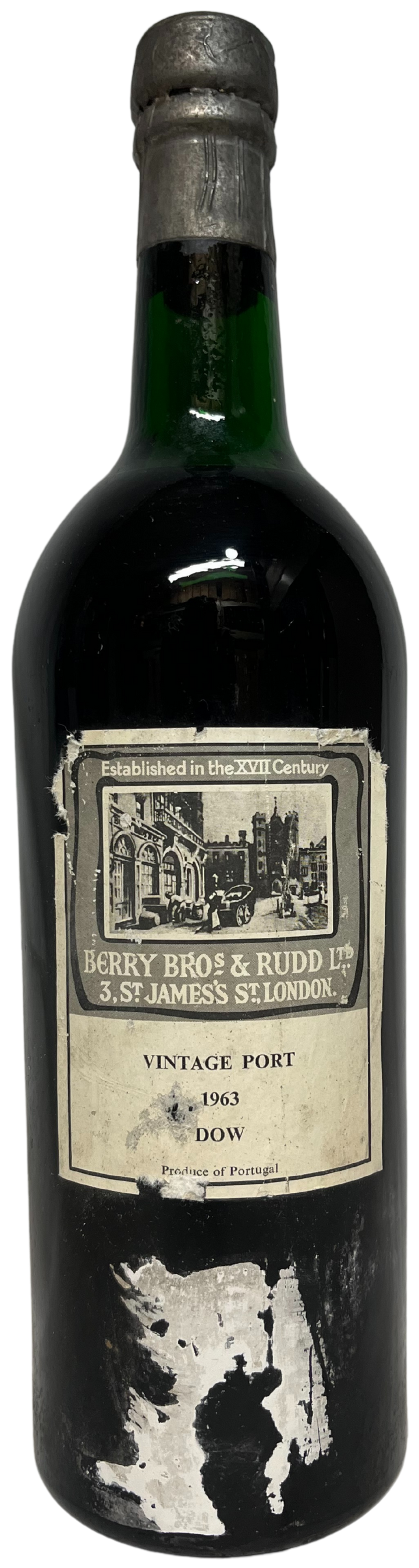 1963 Dow Vintage Port - Berry Bros Bottling