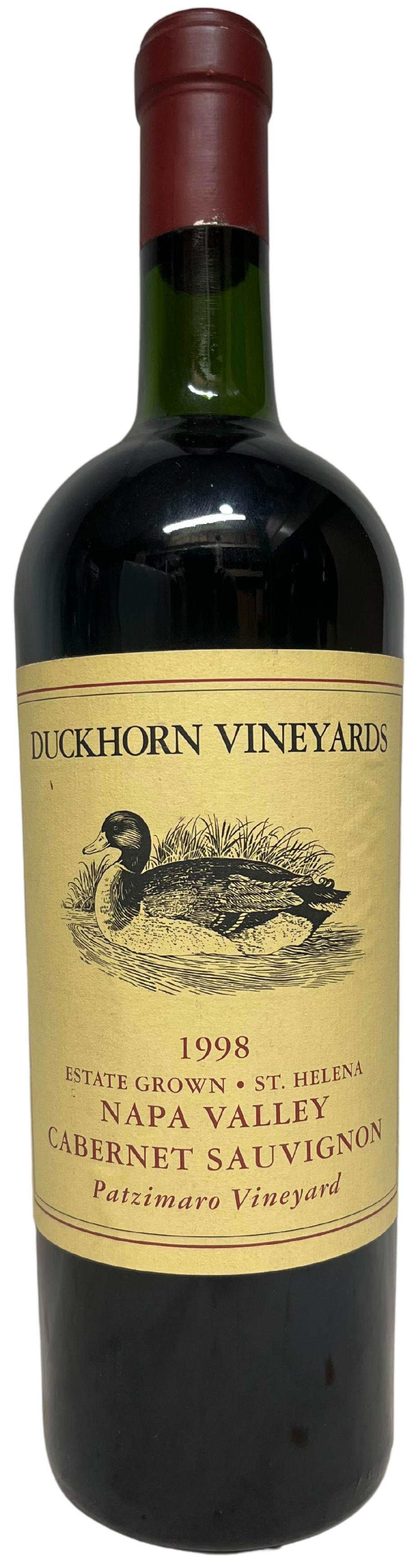 1998 Duckhorn Patzimaro Vineyard Cabernet Sauvignon