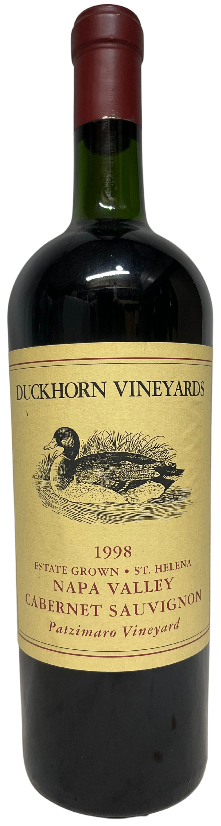 1998 Duckhorn Patzimaro Vineyard Cabernet Sauvignon
