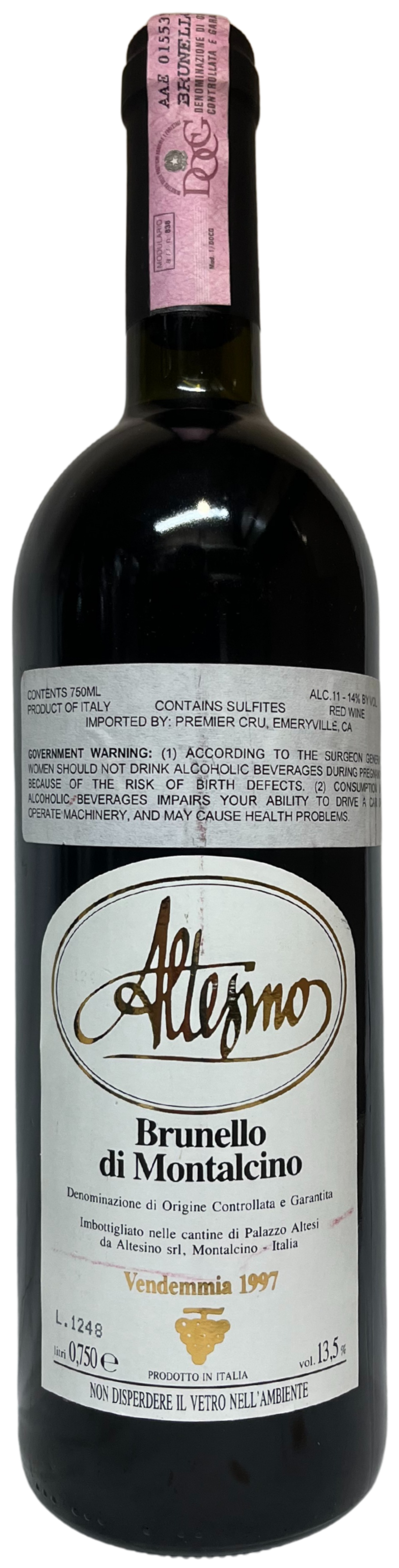 1997 Altesino Brunello di Montalcino