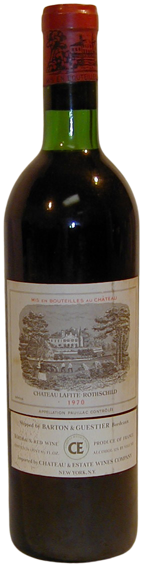 1970 Lafite Rothschild Pauillac