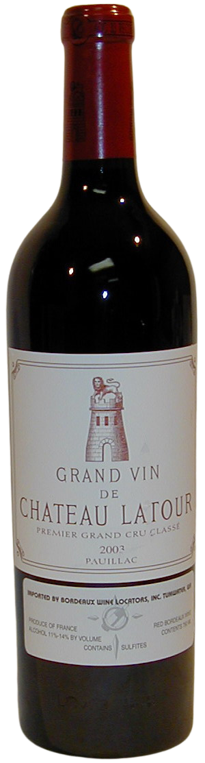 2003 Latour Pauillac