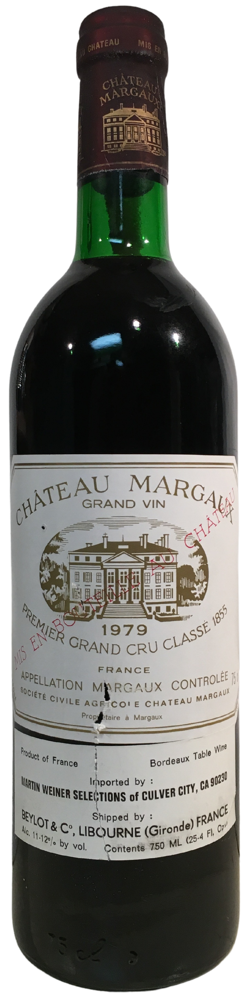 1979 Chateau Margaux Red Blend