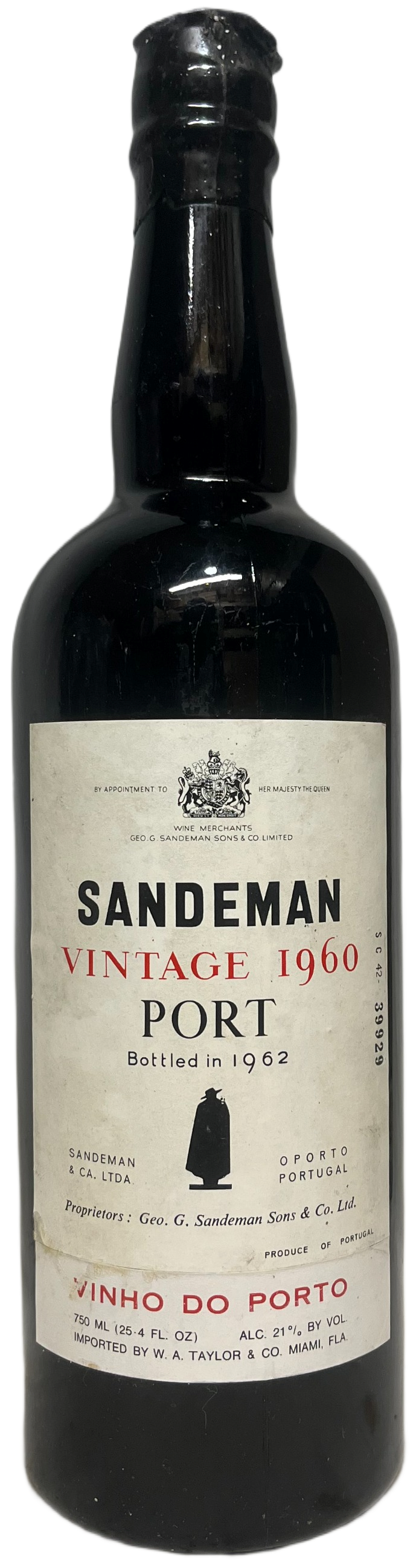 1960 Sandeman Vintage Port