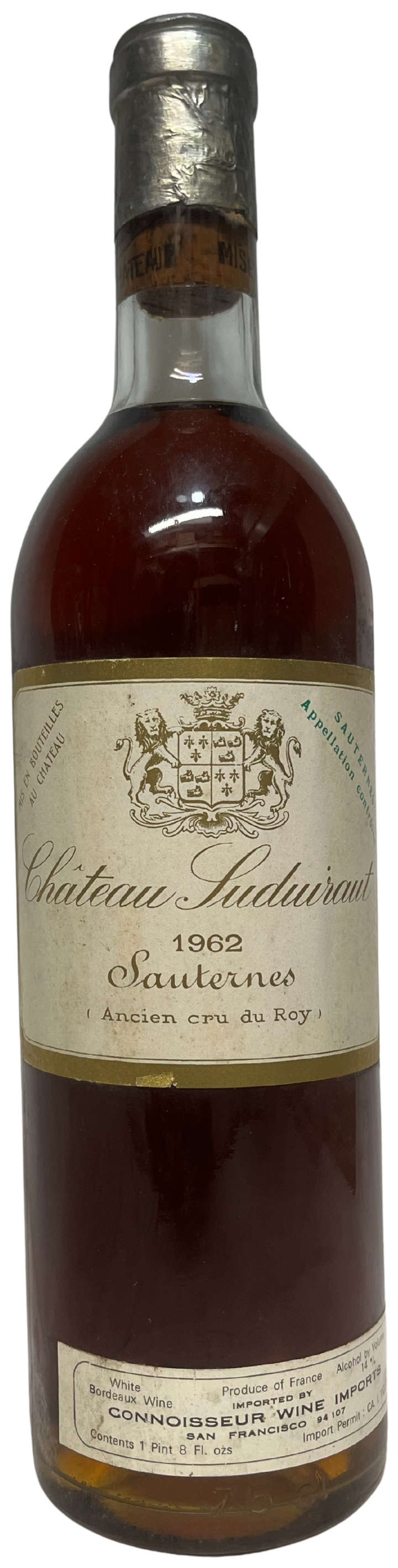 1962 Suduiraut Sauternes