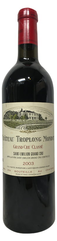 2003 Troplong Mondot St Emilion