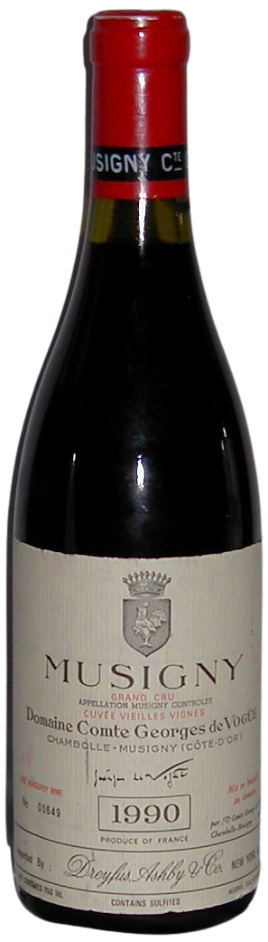 1990 Comte de Vogue Musigny Vieilles Vignes
