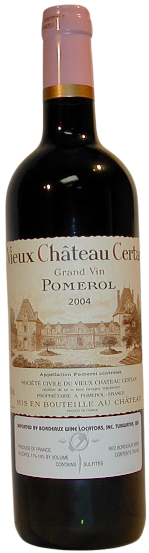 2004 Vieux Chateau Certan Pomerol