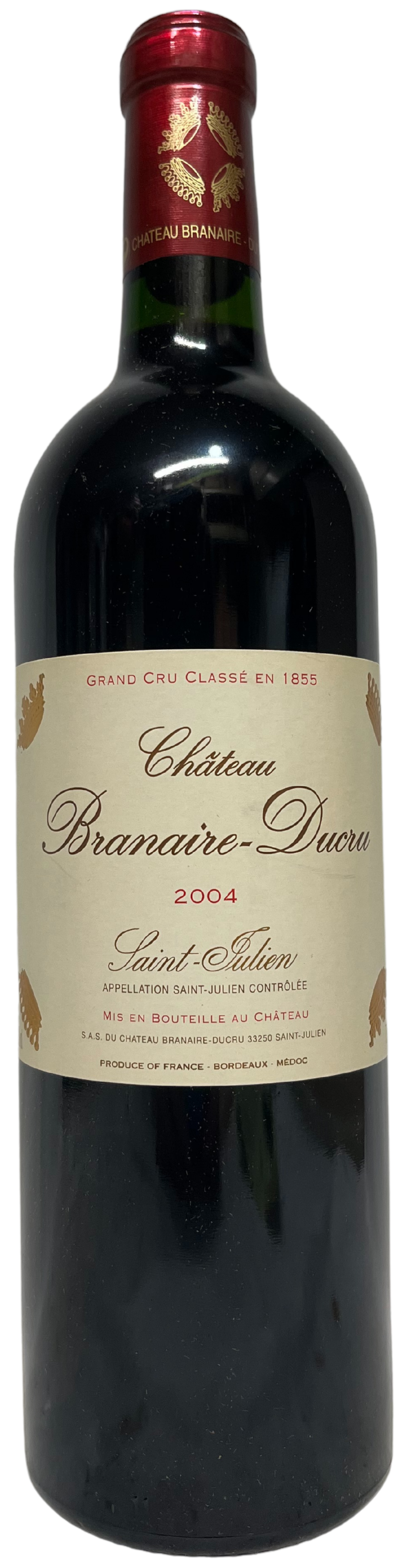 2004 Branaire Ducru St Julien