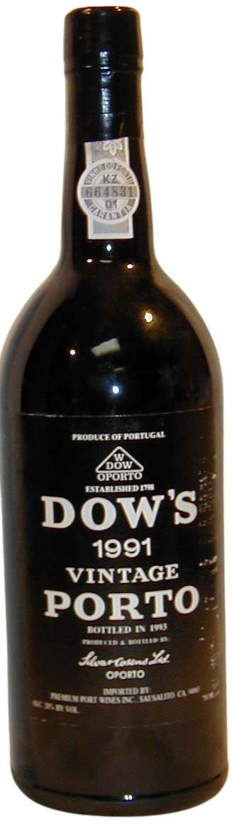 1991 Dow Vintage Port