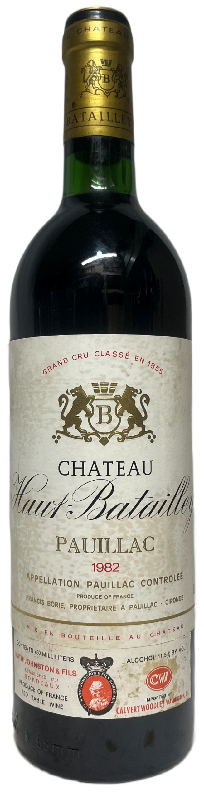 1982 Haut Batailley Pauillac