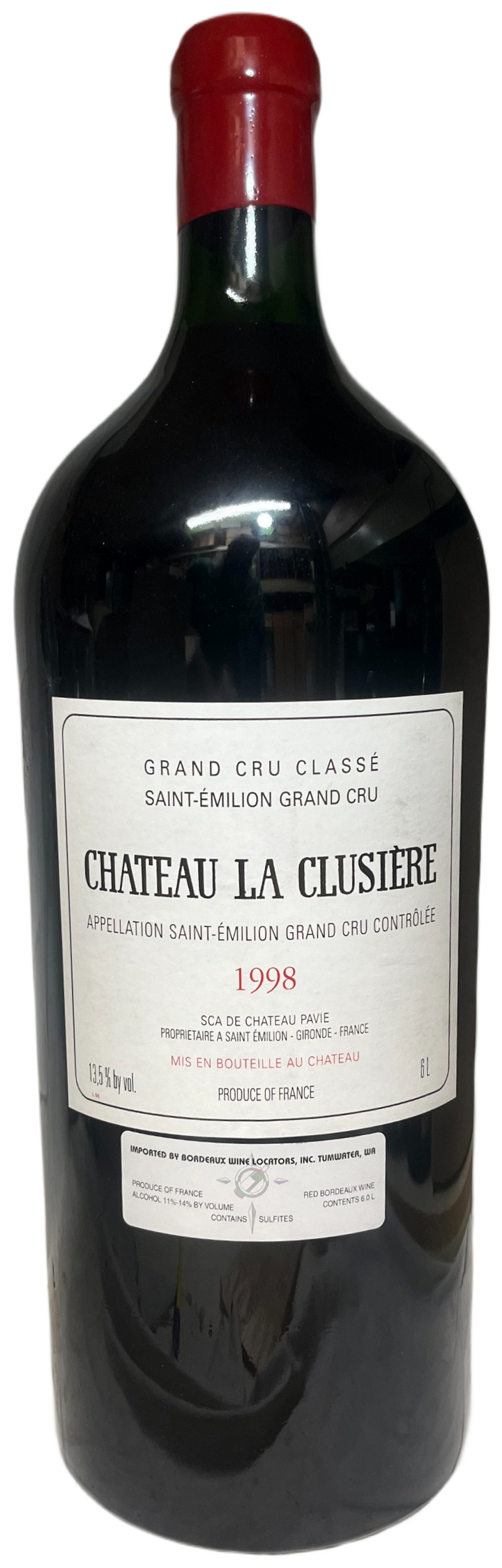 1998 La Clusiere St Emilion