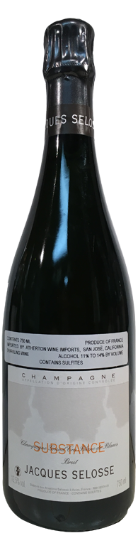Jacques Selosse Champagne Brut Cuvee Substance