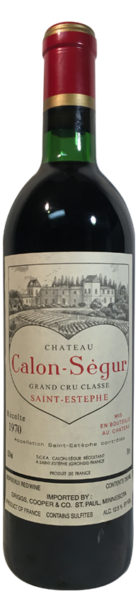 1970 Calon Segur St Estephe
