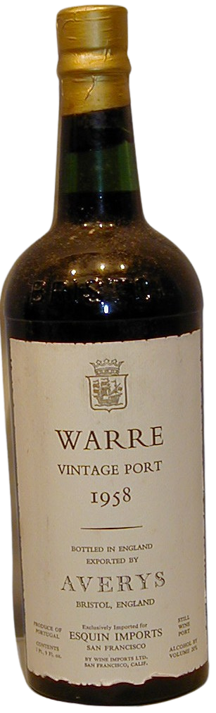 1958 Warre Vintage Port