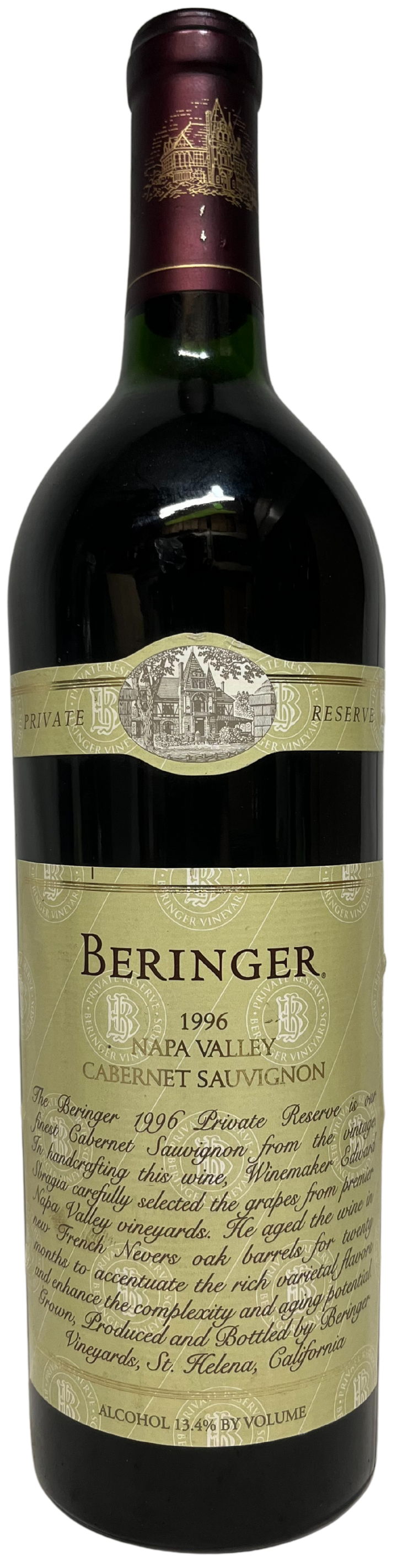 1996 Beringer Private Reserve Cabernet Sauvignon