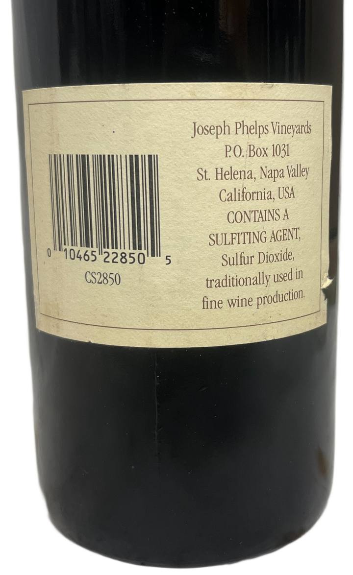 1985 Phelps Napa Valley Backus Cabernet