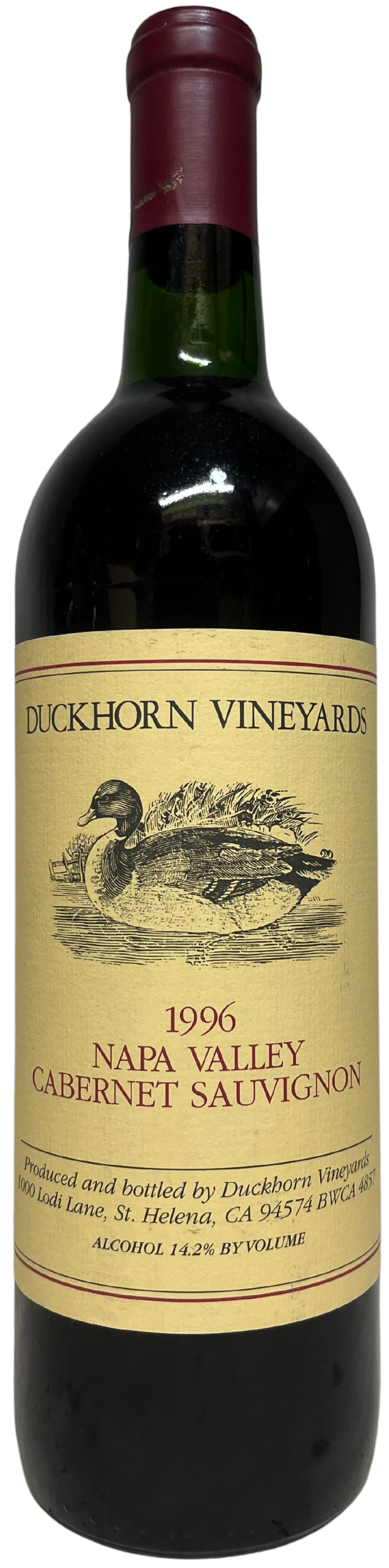 1996 Duckhorn Cabernet