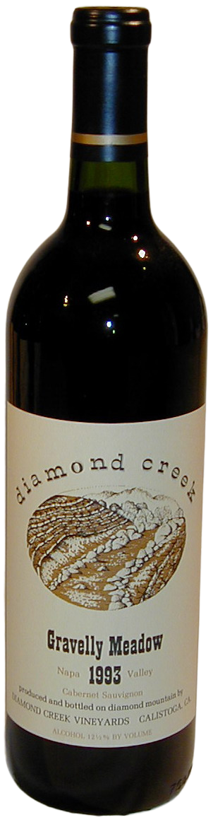1993 Diamond Creek Napa Gravelly Meadow Cabernet Sauvignon