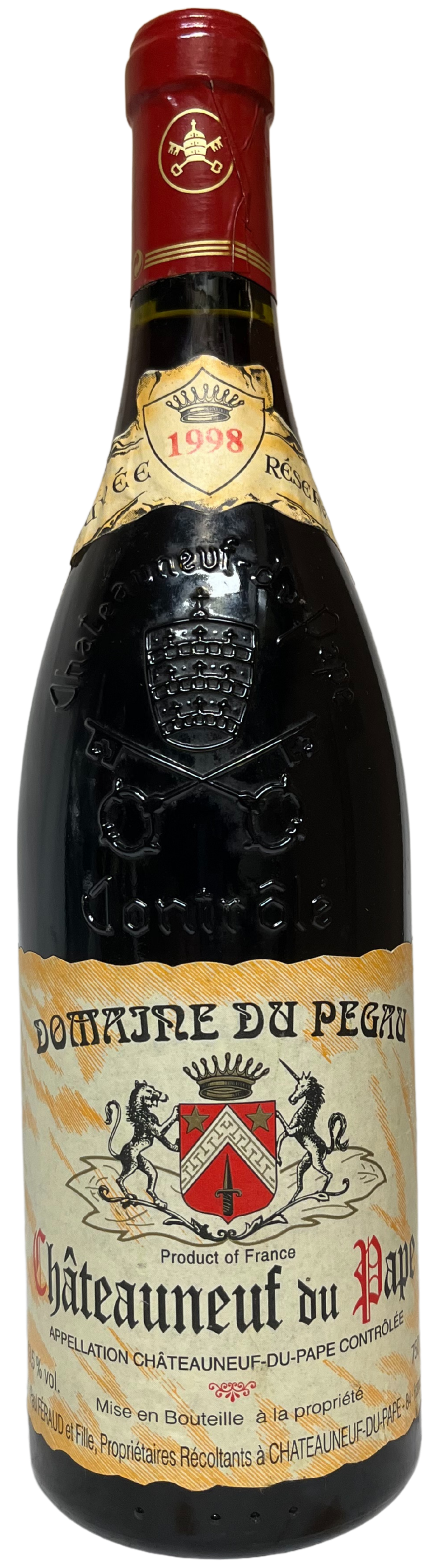 1998 Pegau Chateauneuf du Pape Cuvee Reservee