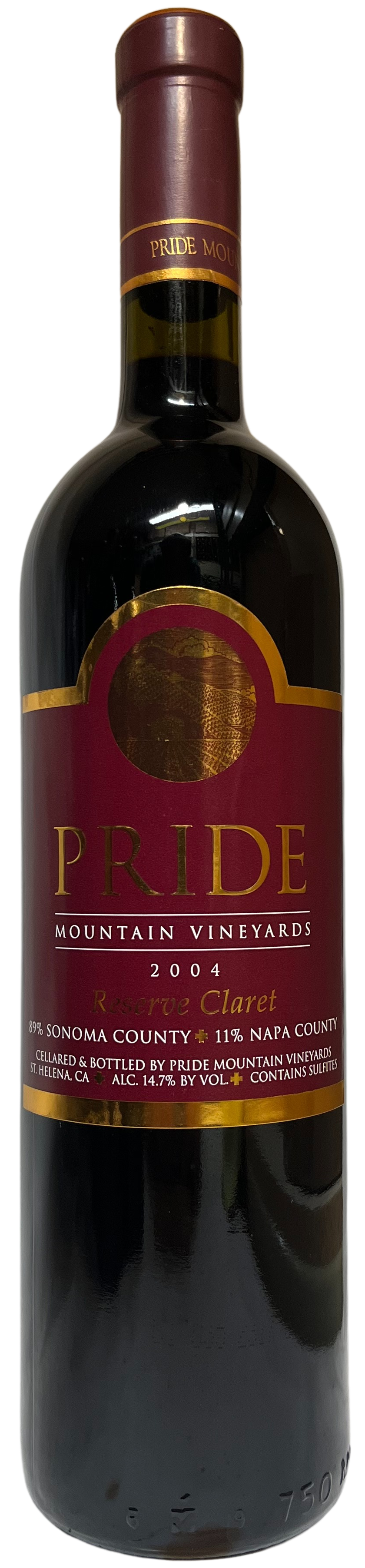 2004 Pride Mountain Vineyards Reserve Claret