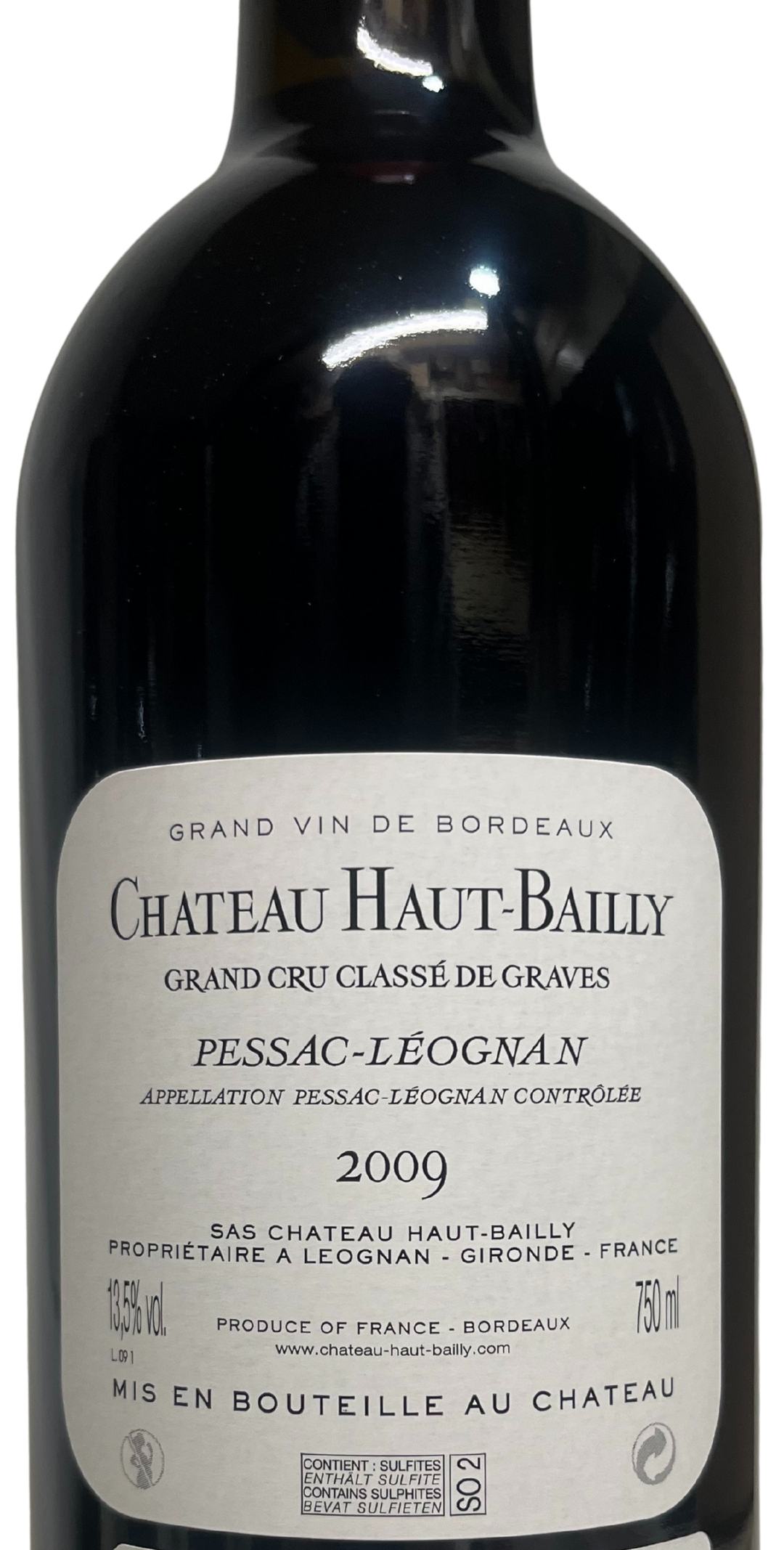 2009 Haut Bailly Pessac Leognan