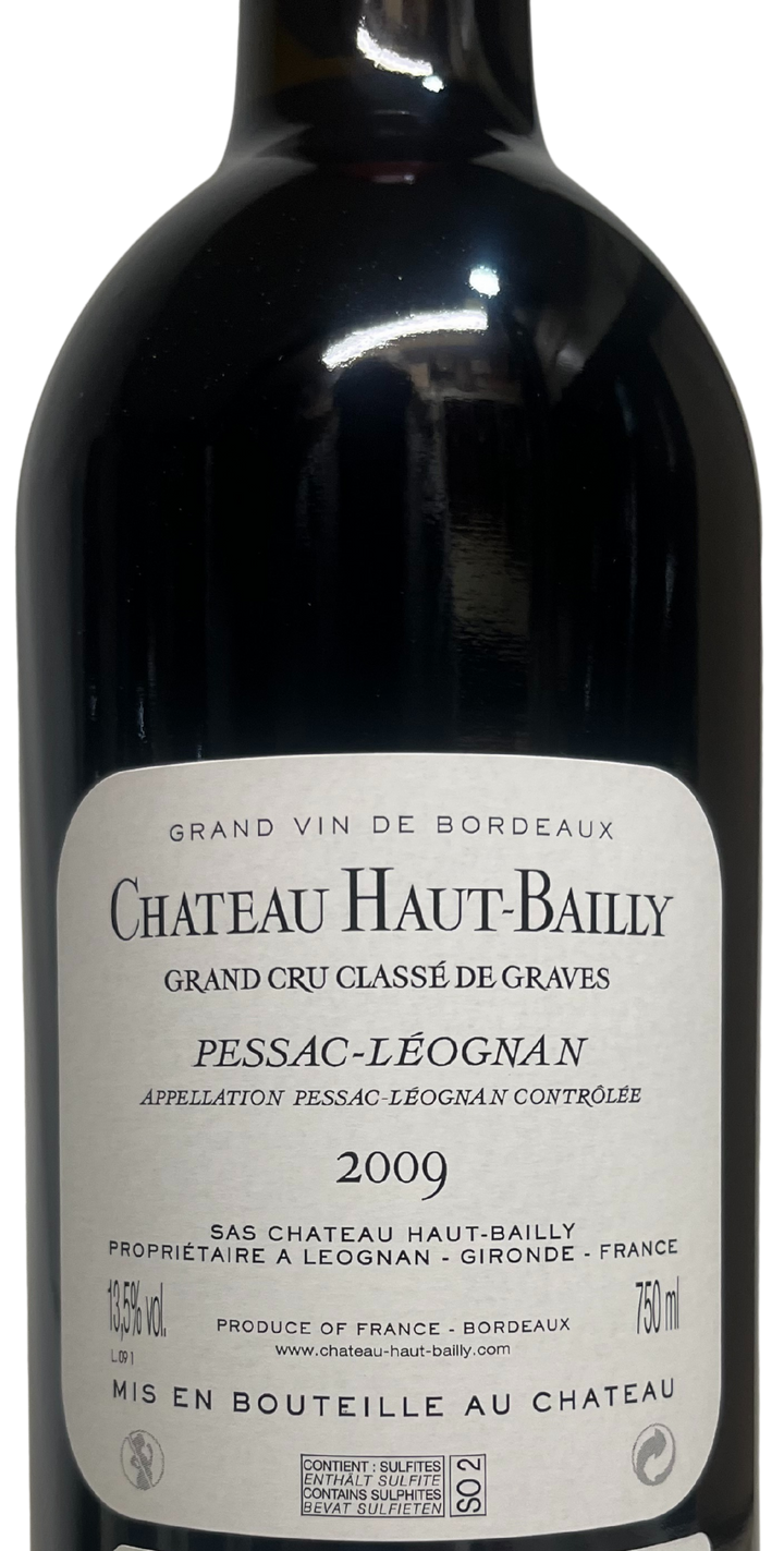 2009 Haut Bailly Pessac Leognan