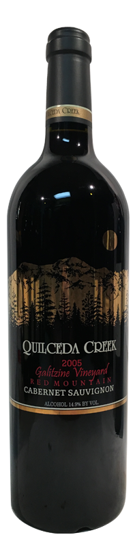 2005 Quilceda Creek Cabernet Sauvignon Galitzine Vineyard