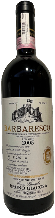 Bruno Giacosa Barbaresco Santo Stefano