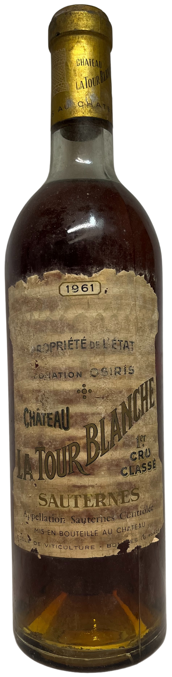 1961 La Tour Blanche Sauternes