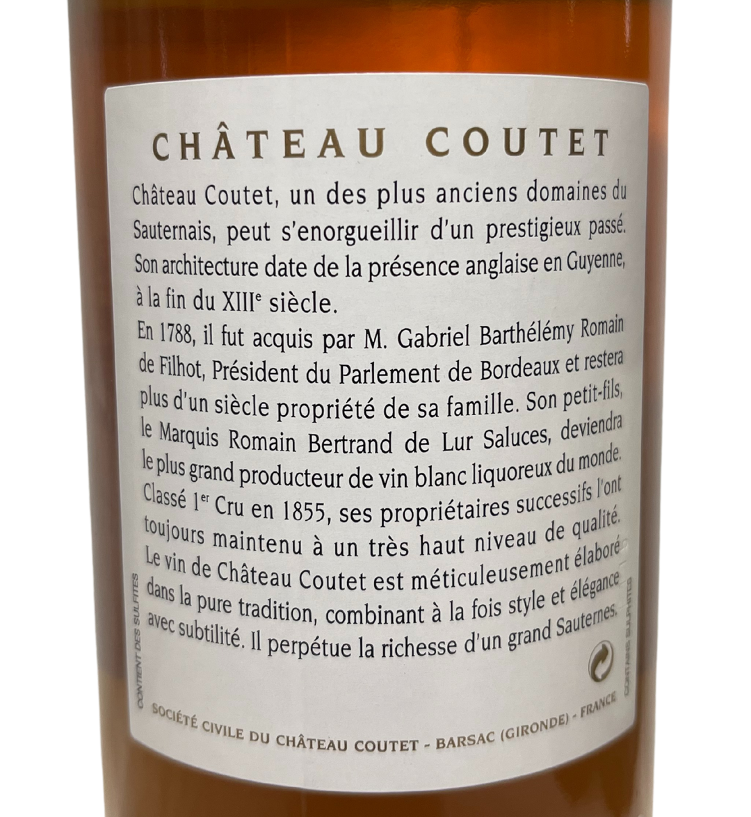 2011 Coutet Barsac Sauternes