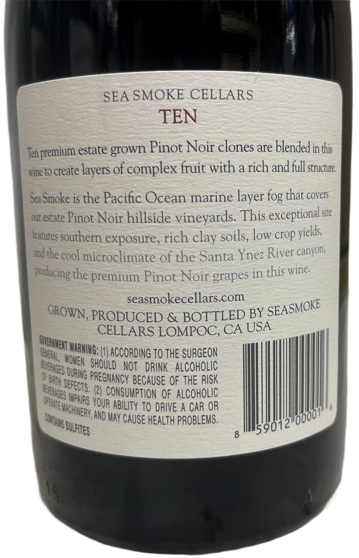 2009 Sea Smoke Ten Pinot Noir
