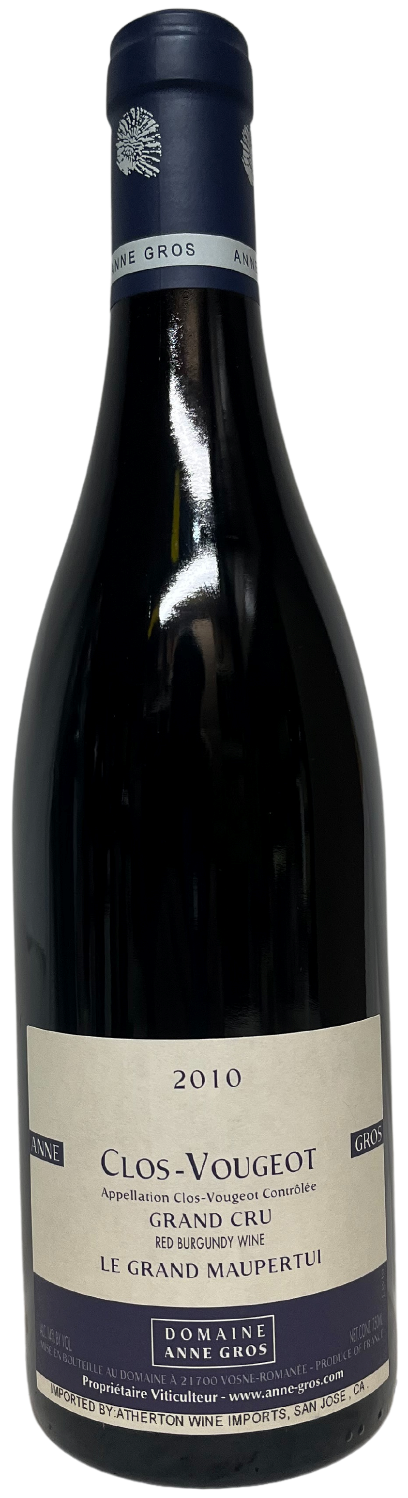 2010 Anne Gros Clos Vougeot le Grand Maupertui