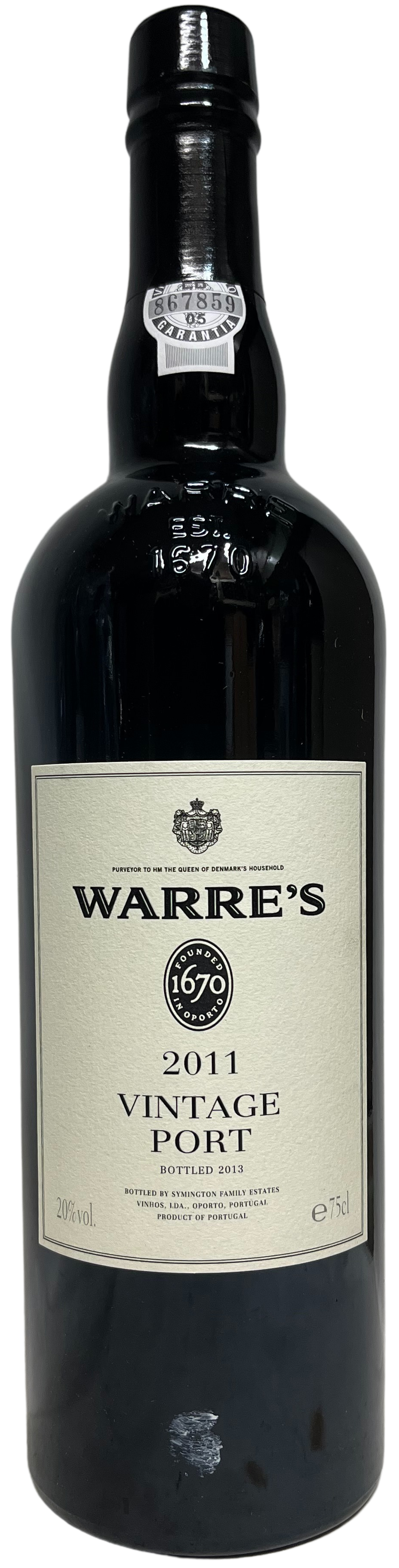 2011 Warre Vintage Port