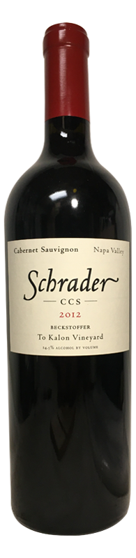 2012 Schrader Beckstoffer To-Kalon Vineyard Cabernet Sauvignon CCS