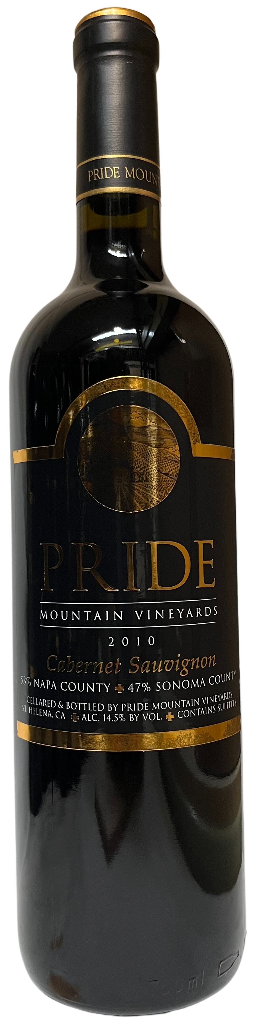 2010 Pride Mountain Vineyards Cabernet Sauvignon