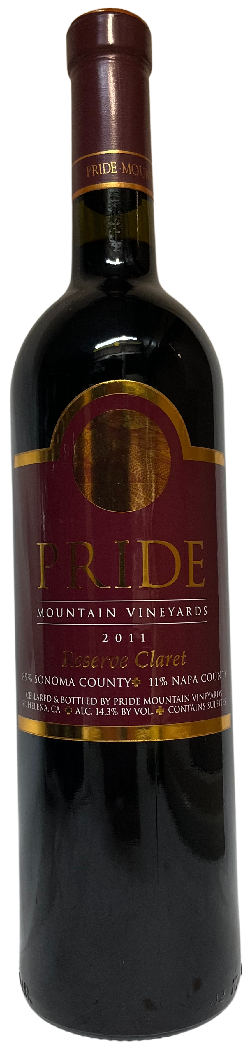 2011 Pride Mountain Vineyards Reserve Claret